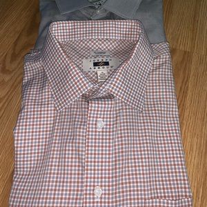 Bundle 2 men’s dress shirts size 18 34/35